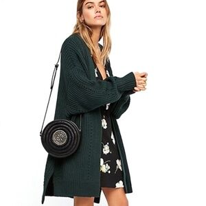 Cashmere Free People Nightingale Cardigan Sweater